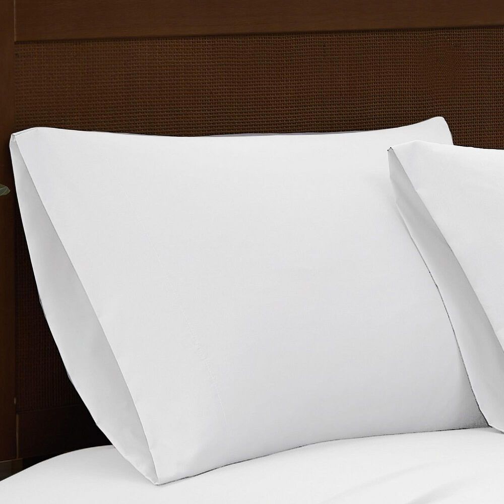 Pem America London Fog Garment Wash 5-Piece Split King Sheet Set in White, , large