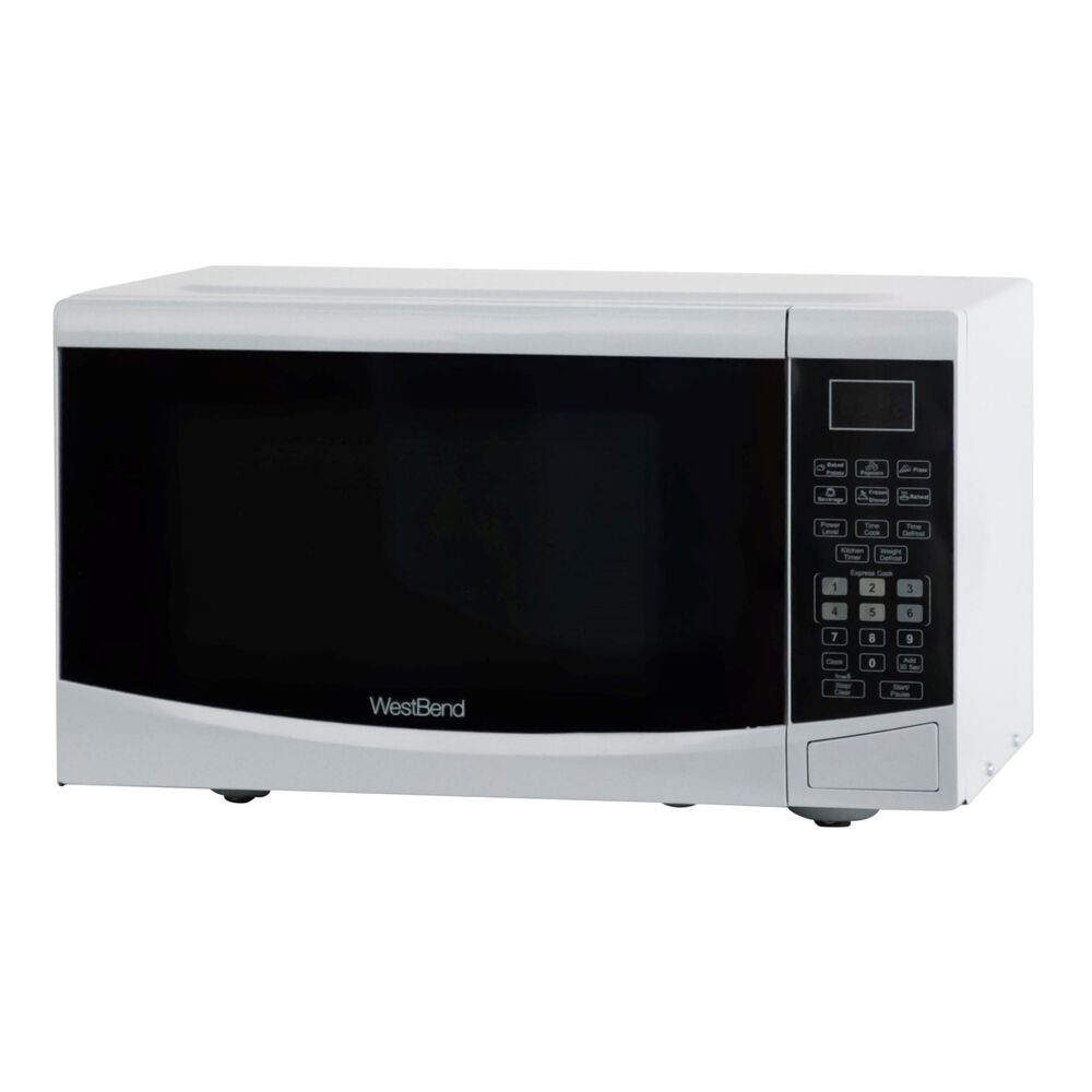 West Bend 0.9 Cu. Ft. Microwave in White, , large