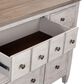 Belle Furnishings Heartland 3 Piece Queen Bedroom Set in Antique White, , large