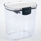 Progressive ProKeeper 4-Quart Flour Storage Container in Clear, Grey and White, , large