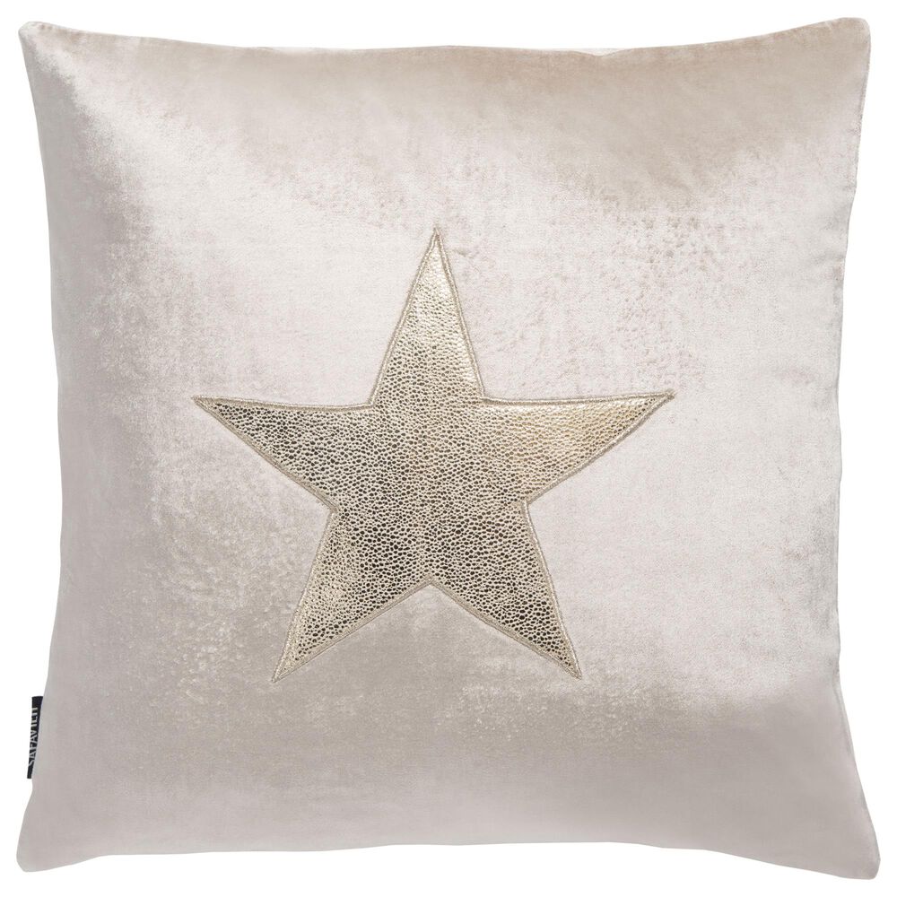 Safavieh Henely Pillow in Beige and Gold, , large