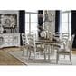 Ashley Realyn 7-Piece Round to Oval Dining Set in Chipped White, , large