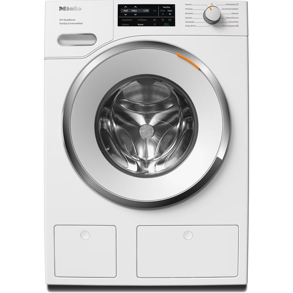 Miele 2.26 Cu. Ft. 11614140 - WXI 860 WCS Front Load Washer in White, , large