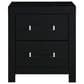 Ashley Maeling 4 Piece Queen Panel Bedroom Set in Matte Black, , large