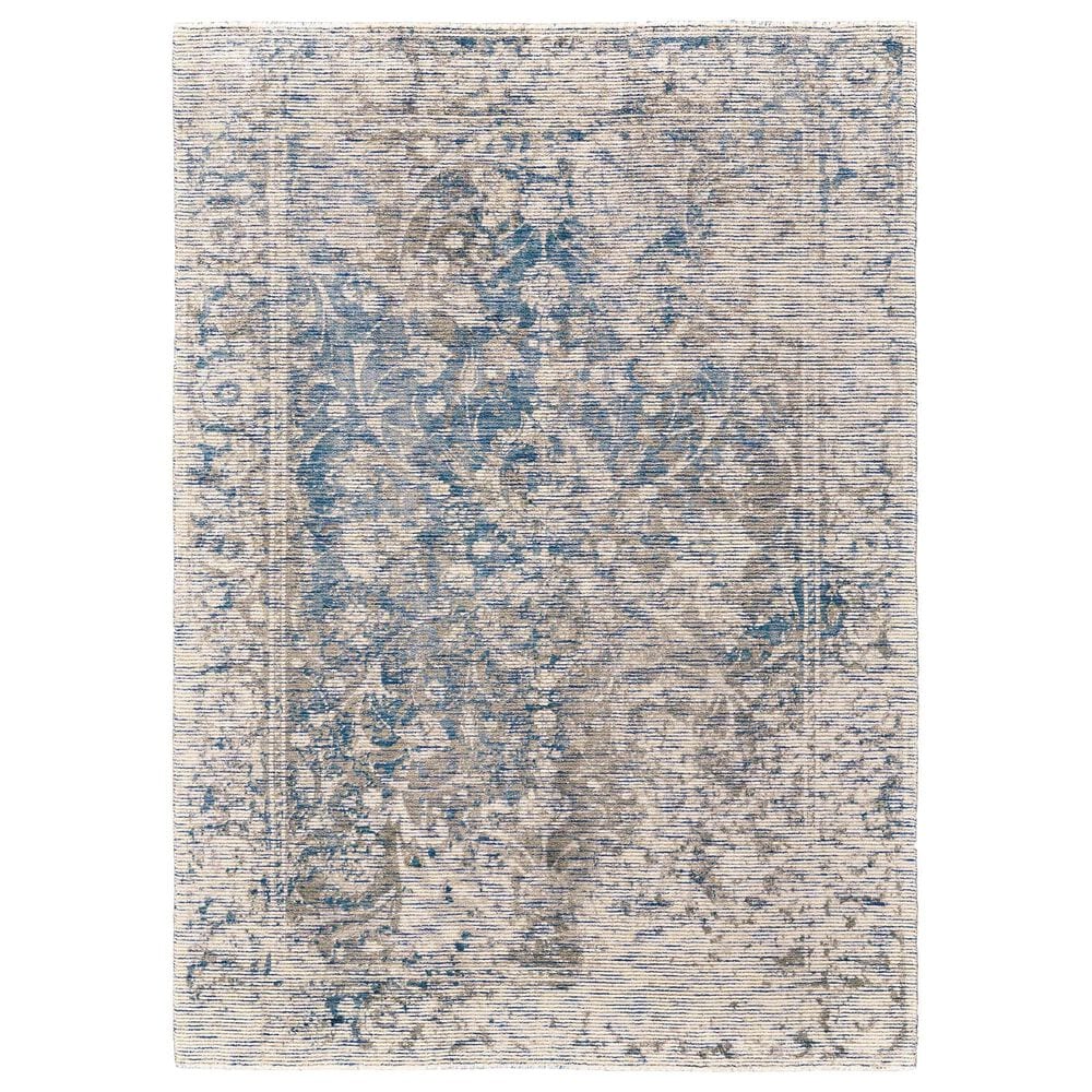 Feizy Reagan 8685F 8" x 11" Blue Area Rug, , large