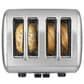 KitchenAid Four Slice Metal Toaster with Manual Lift in Brushed Stainless Steel, , large