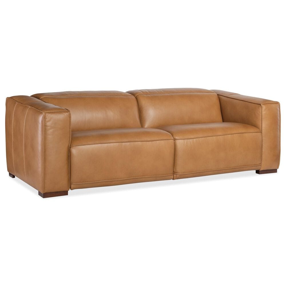 Hooker Furniture Fresco Power Reclining Sofa in Zen Caramel, , large