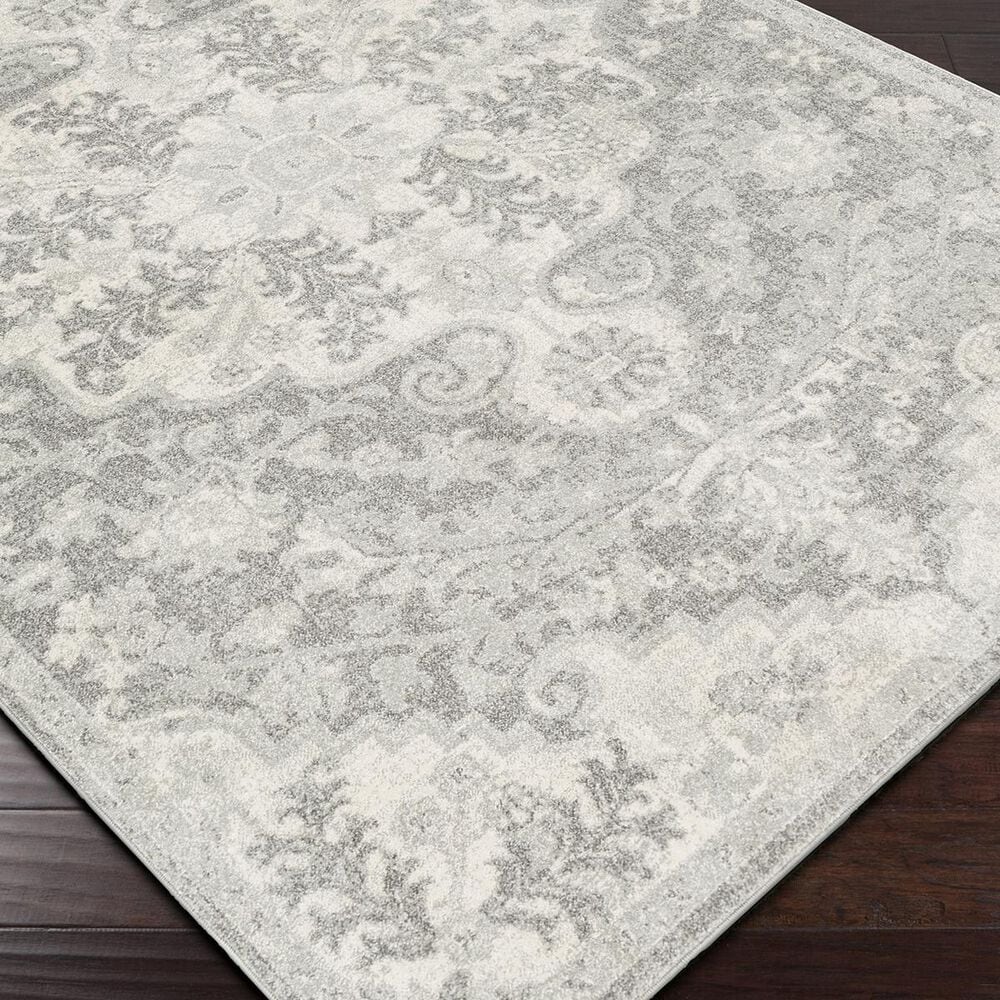 Surya Harput HAP-1071 7&#39;10&quot; x 10&#39;3&quot; Black, Gray and Charcoal Area Rug, , large