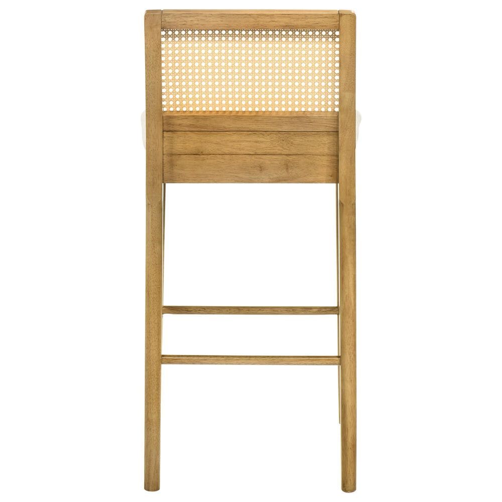Armen Living Tobias Bar Height Stool in Black, , large