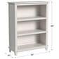 Eastern Shore Lodge 3-Shelf Bookcase in Cream, , large