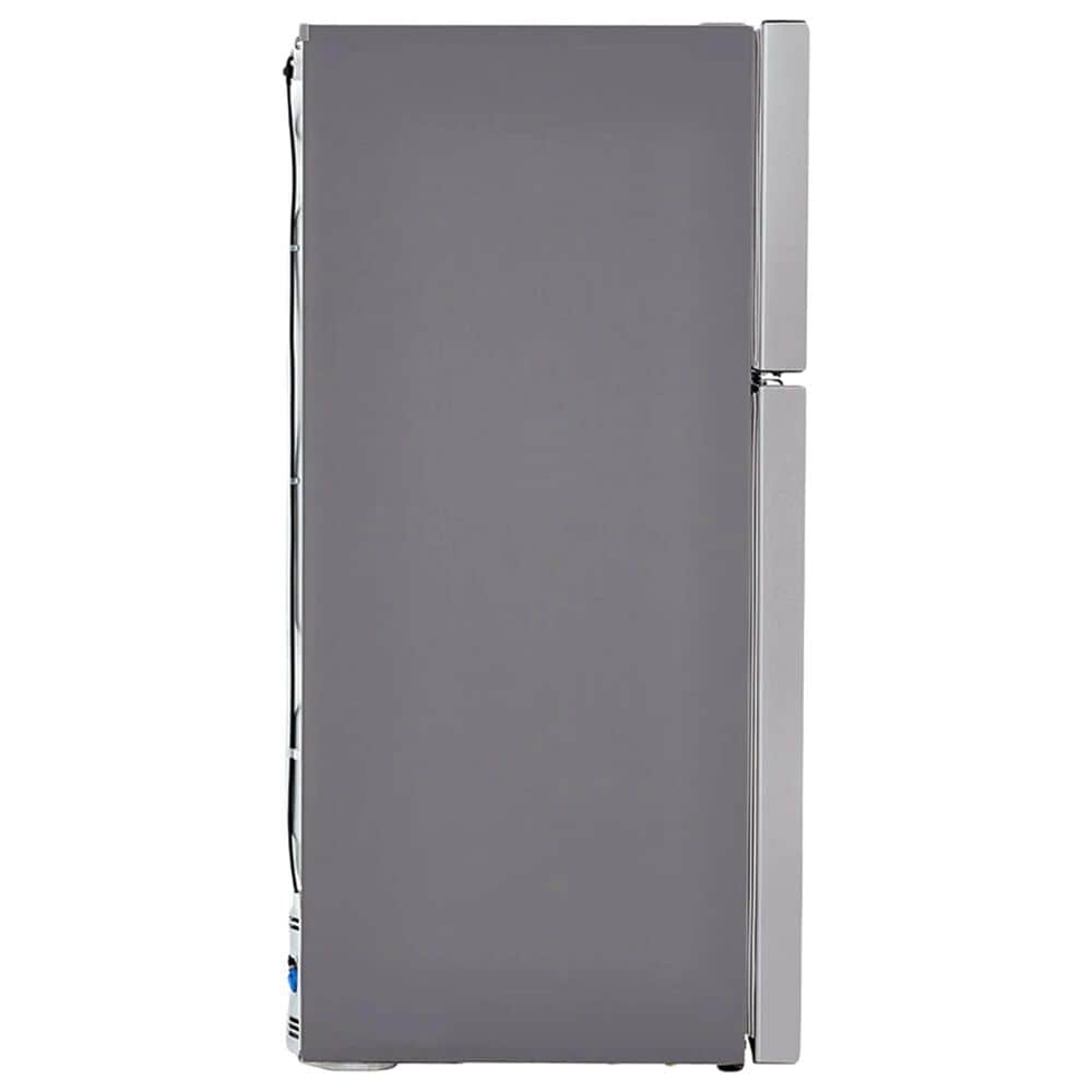 LG 20 Cu. Ft. Top Freezer Refrigerator Reversible Door in Stainless Steel, , large