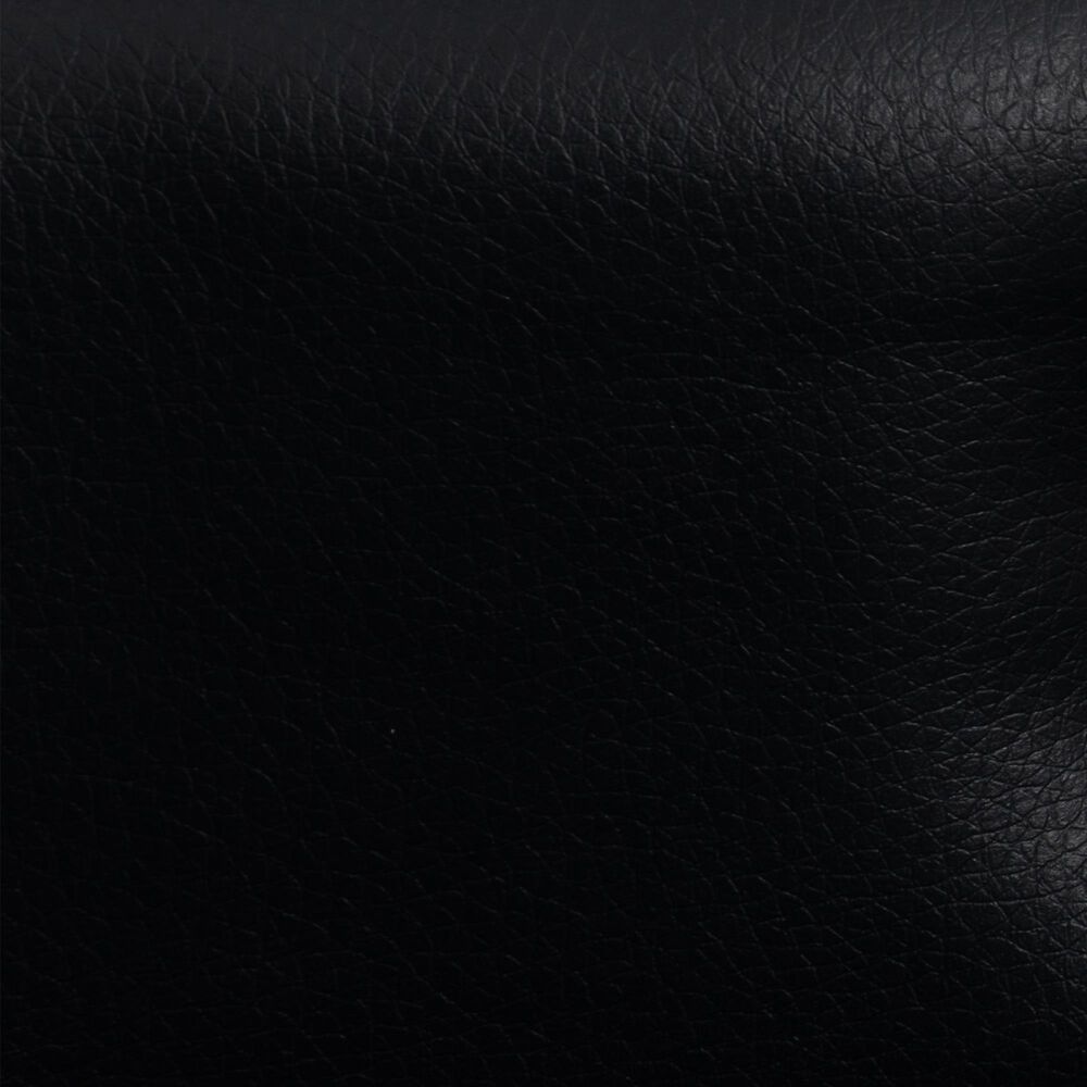 Titanic Furniture All Star Power Reclining Loveseat with Power Headrest in Black, , large