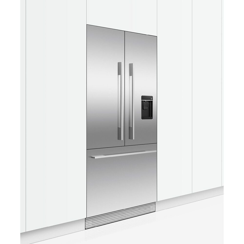 Fisher &amp; Paykel 32" Integrated French Door Refrigerator with Water Dispenser - Panels Sold Separately, , large