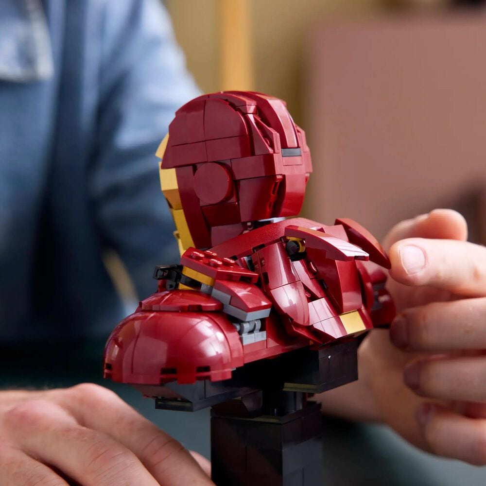 LEGO Marvel Iron Man MK6 Helmet Building Set, , large