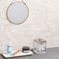 Soho Studio Pebblestone Lovina White 12" x 12" Natural Stone Mosaic Sheet, , large