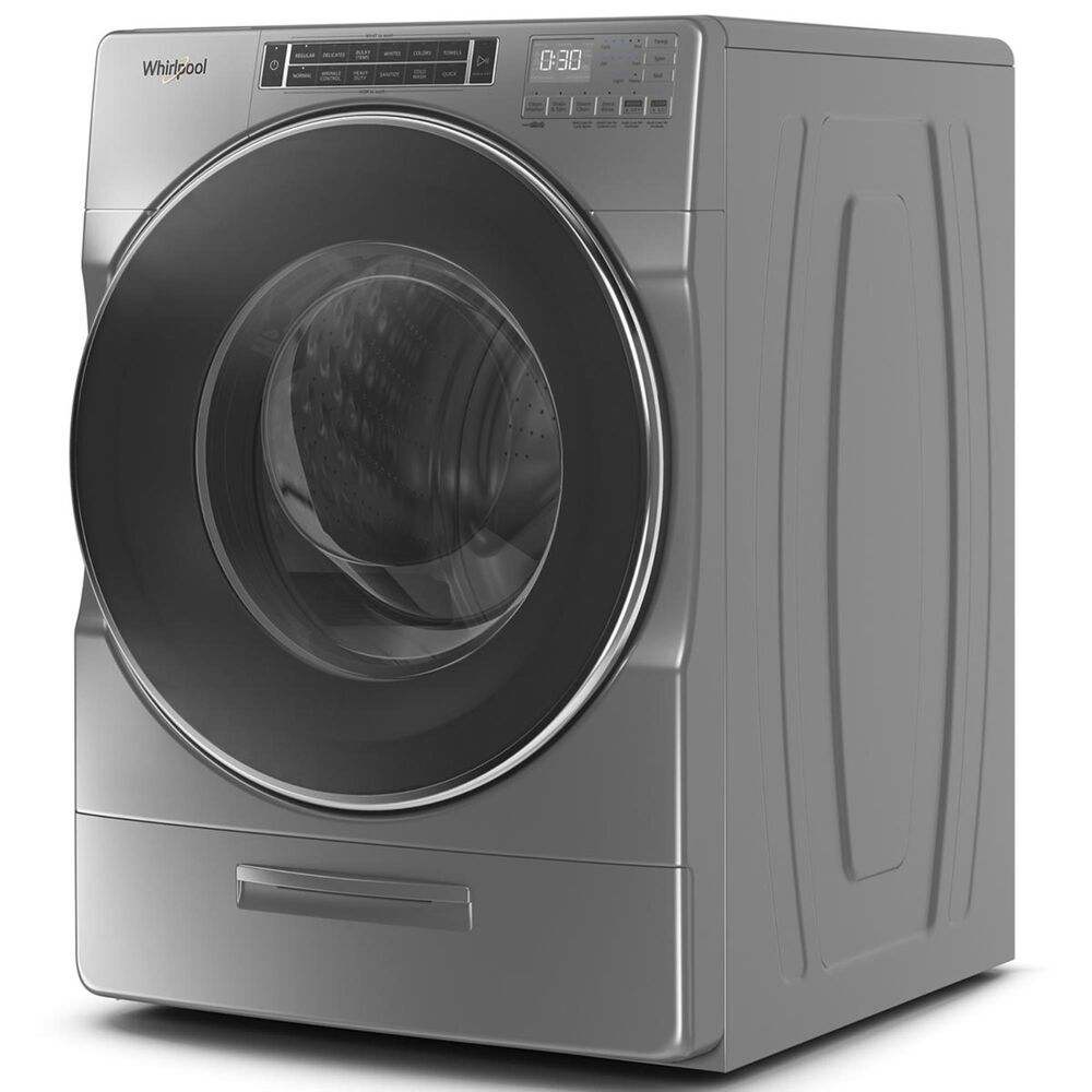 Whirlpool 5.0 Cu. Ft. Front Load Washer in Chrome Shadow Shop NFM