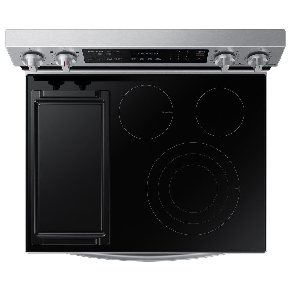 Samsung 6.3 Cu. Ft. Freestanding Electric Range with Air Fry, Wi-Fi and Griddle in Stainless Steel, , large