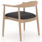 Declan Dining Downtown Arm Chair in Caramel Washed, , large