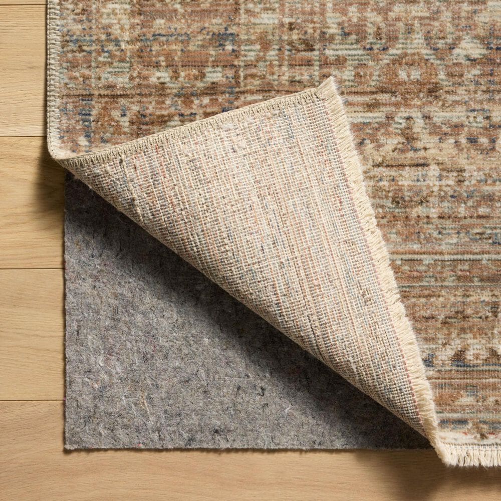 Amber Lewis x Loloi Molly Natural and Denim 2&#39;3&quot; x 3&#39;10&quot; Area Rug, , large
