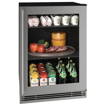 U-Line 5.7 Cu. Ft. Built-in Refrigerator in Stainless Frame, , large