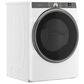 Whirlpool 7.4 cu. ft. Smart Front Load Electric Dryer with Steam in White, , large