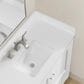 37B Claudine 36" Single Bathroom Vanity in Bright White with Glossy White Composite Stone Top and Backsplash, , large