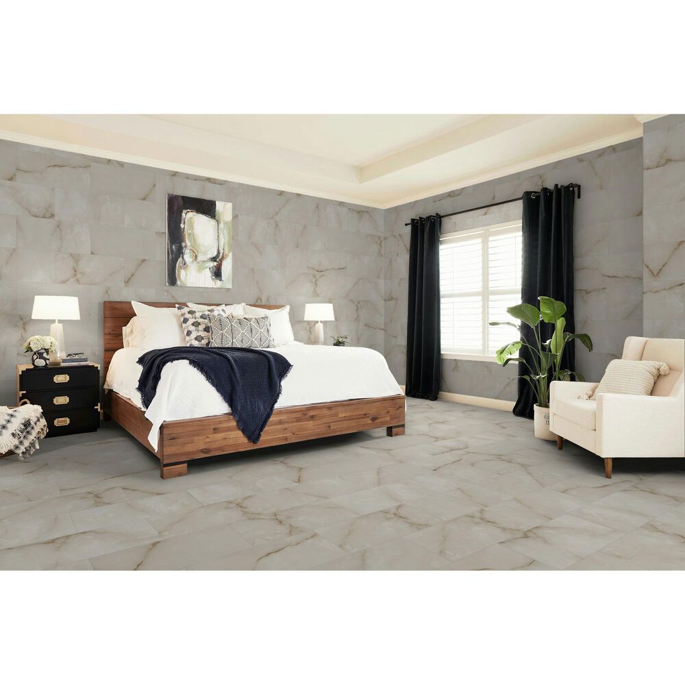 Shaw Astoria Chiffon 12" x 24" Polished Porcelain Tile, , large