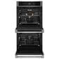 JennAir Rise JJW2827LL 27" Double Electric Wall Oven in Stainless Steel, , large