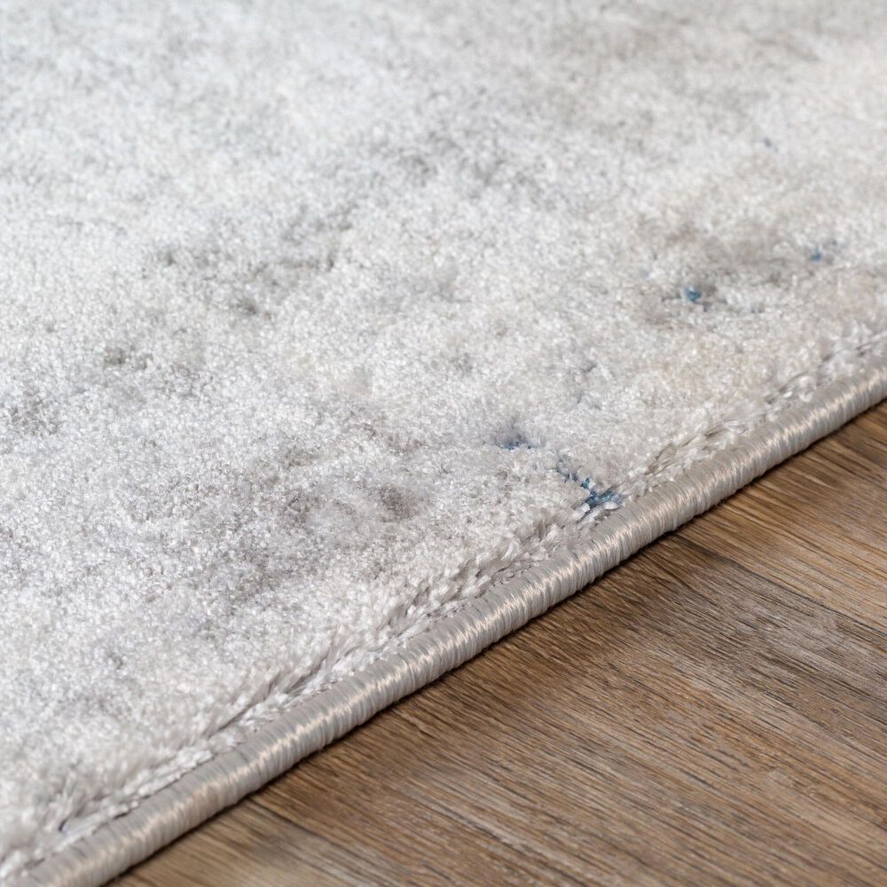 Surya Aisha 2&#39;7&quot; x 4&#39;11&quot; Charcoal, Light Gray, Blue and Off-White Area Rug, , large