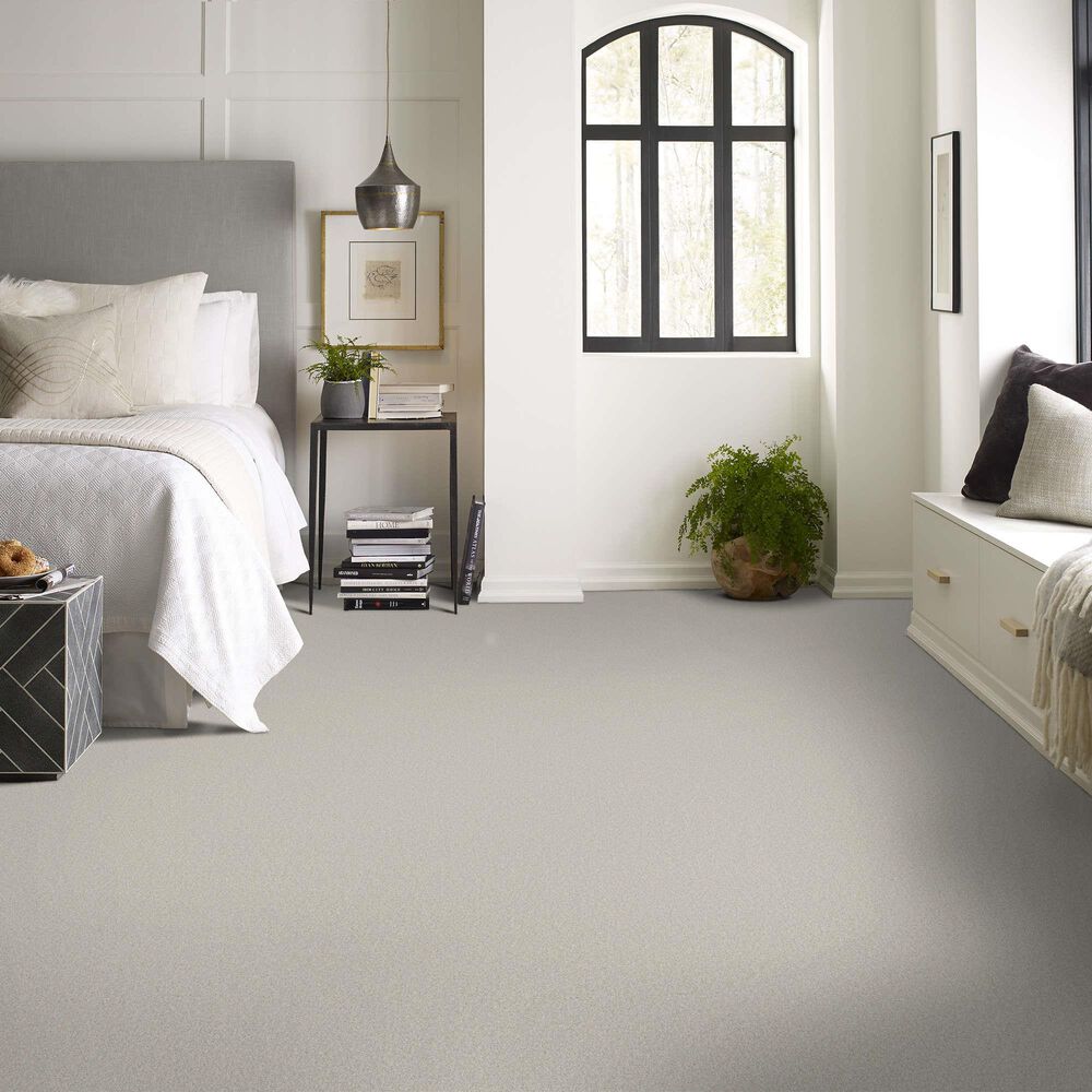 Shaw Tonal Comfort II Carpet in Whitewashed Frame, , large