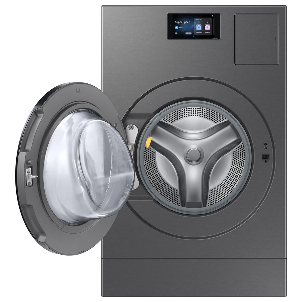 Samsung 5.3 Cu Ft. Bespoke AI Vented Laundry Combo All-in-One Ultra Capacity Washer and Electric Dryer with AI Home in Dark Steel, , large