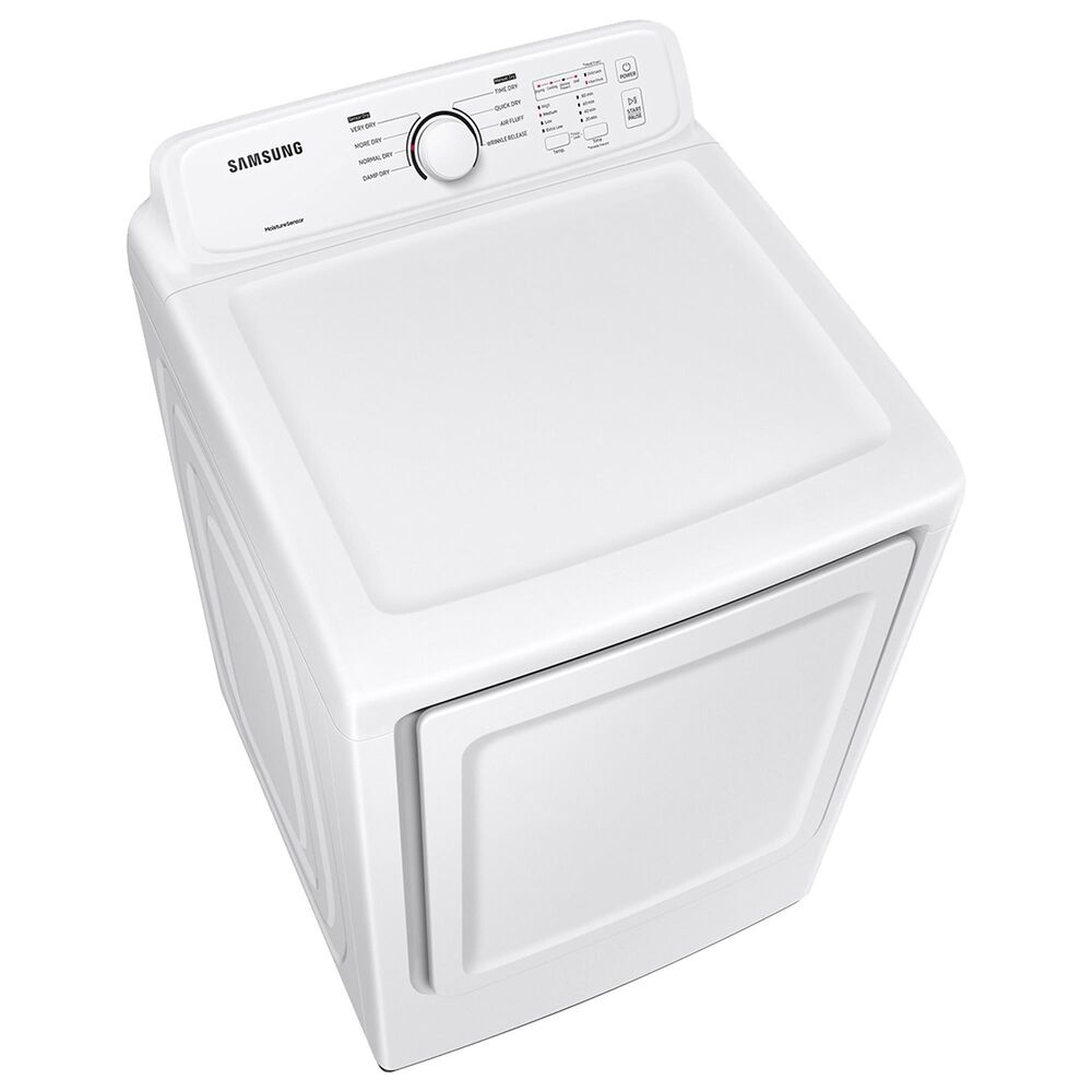 Samsung 7.2 Cu. Ft. Electric Dryer with Sensor Dry and 8 Drying Cycles in White, , large