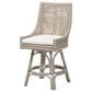 Baxton Studio Bella Swivel Counter Stool in French Grey, , large