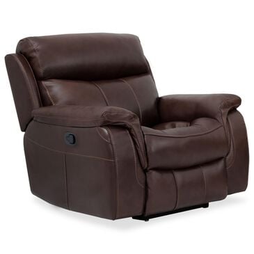 Oxford Furniture Manual Glider Recliner in Brazil Cocoa, , large