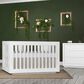 Evolur Maddox Convertible Crib in Weathered White, , large