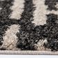 Central Oriental Tulsa Gordie 5" x 7"3" Iron and Nickel Area Rug, , large