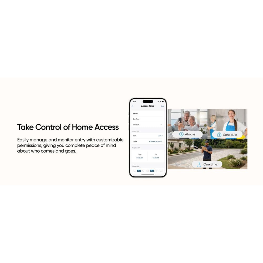 eufy Smart Lever Lock C33 in Black, , large