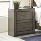 at HOME Modern Loft 2 Drawer Nightstand in Greystone, , large
