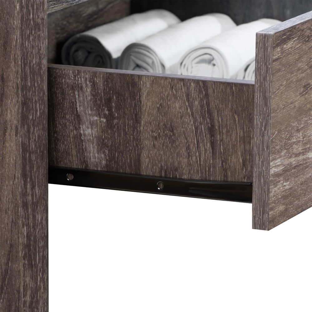 CorLiving Newport 1 Drawer Nightstand in Grey Washed Oak, , large