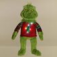 Aurora Dr. Seuss 16" Ugly Sweater Light-Up Grinch in Green, , large