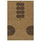 Momeni Simba 3"6" x 5"6" Beige Area Rug, , large