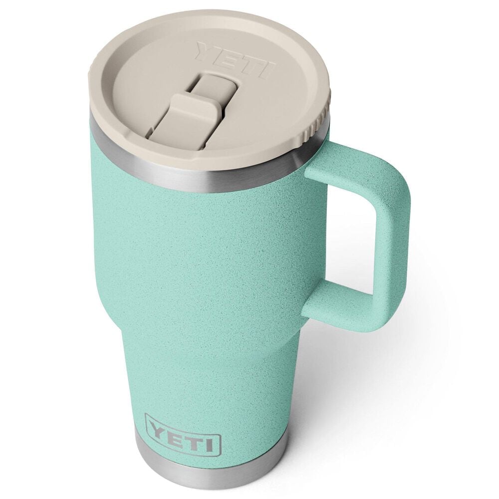 YETI Rambler 30 Oz Travel Straw Mug in Sea Stone, , large