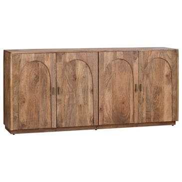 Crestview Collection Chateau 4-Door Media Sideboard in Brown, , large