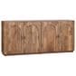 Crestview Collection Chateau 4-Door Media Sideboard in Brown, , large