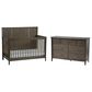Maxi Cosi Reid Convertible Crib and Dresser 2-Piece Nursery Set in Sunbleach Natural, , large