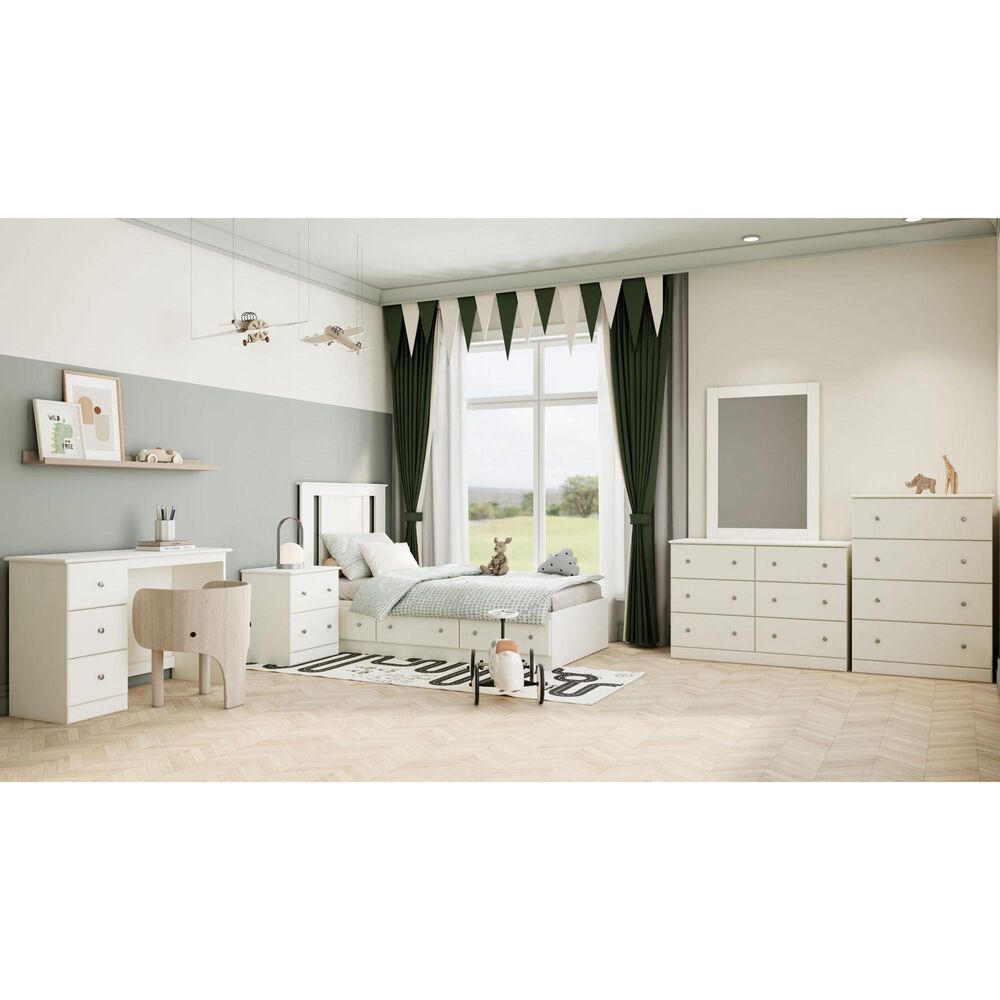 Lemoore Essential 48&quot; 7-Drawer Chest in Rockport White, , large