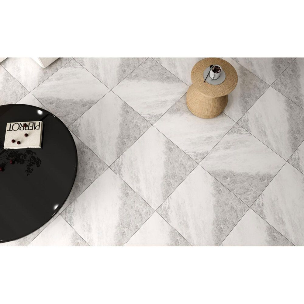 Emser Caverna Gravel 12" x 12" Glazed Porcelain Tile, , large