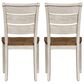 Belle Furnishings Farmhouse Reimagined Side Chair in White (Set of 2), , large