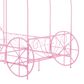Furniture of America Carriage Twin Canopy Bed in Pink, , large