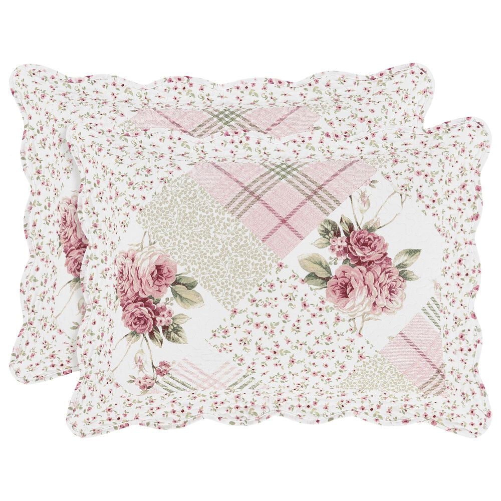 J. Queen New York Bungalow 3-Piece King/California King Quilt Set in Rose, , large